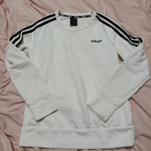 3 stripe Adidas pullover